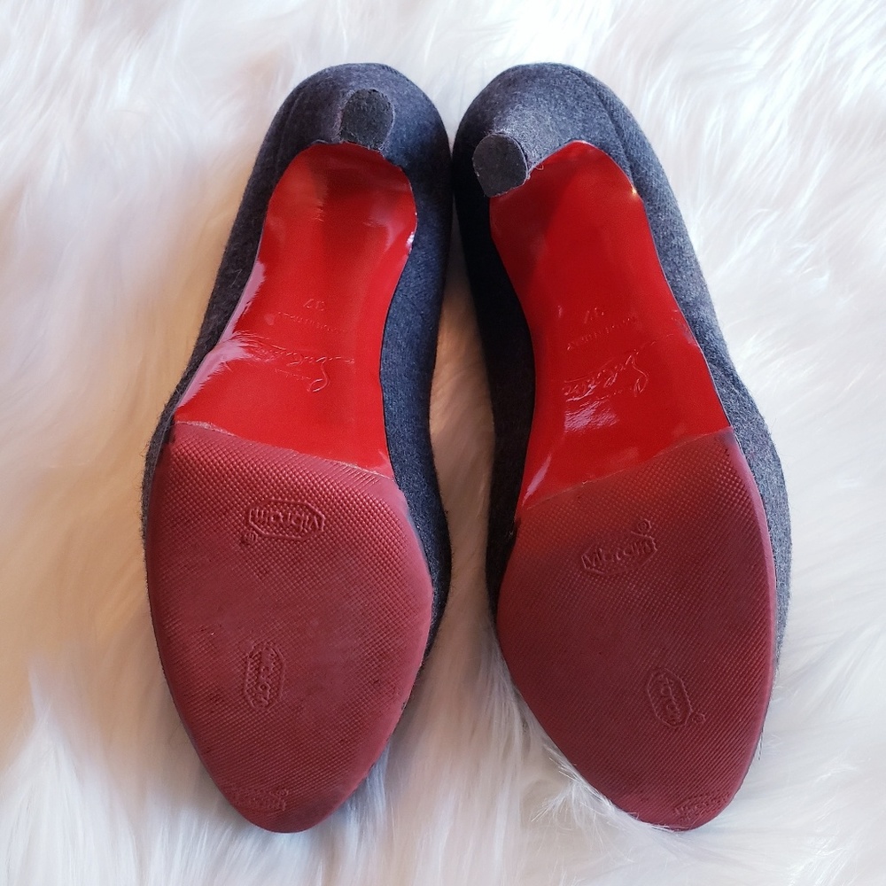 💯 Christian Louboutin Bianca 140 - Wool - Picture 6 of 11